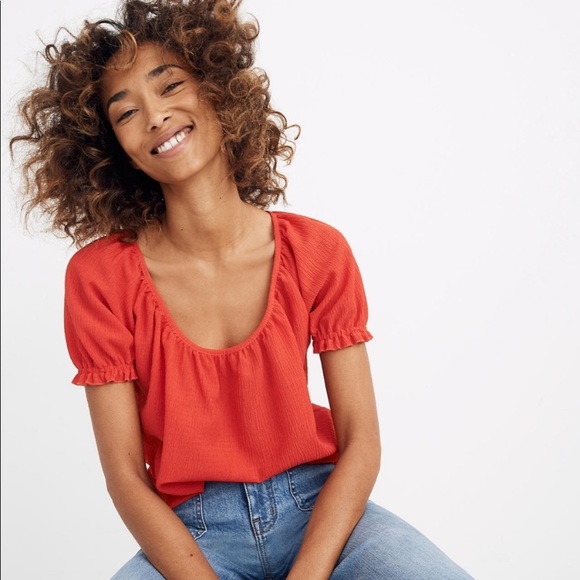 Madewell Peasant Top - Texture & Thread - Picture 5 of 7